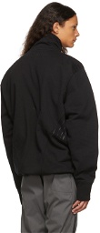 Affix Black Audial Zip Sweatshirt