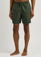 Fred Perry Logo-embroidered Shell Swim Shorts Green