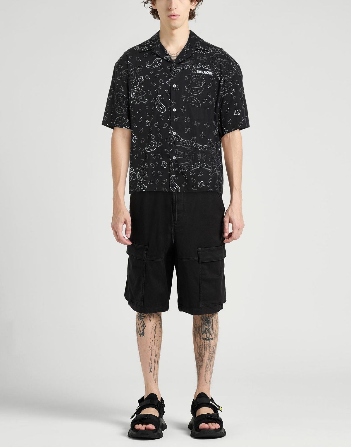 Barrow Mens Shirt in Black