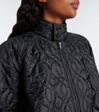 Noir Kei Ninomiya Gathered quilted jacket