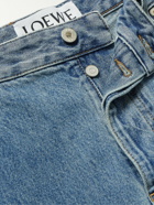 LOEWE - Anagram Straight-Leg Logo-Appliquéd Jeans - Blue