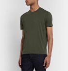 TOM FORD - Slim-Fit Lyocell and Cotton-Blend Jersey T-Shirt - Green