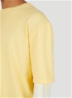 Layered T-Shirt in Yellow