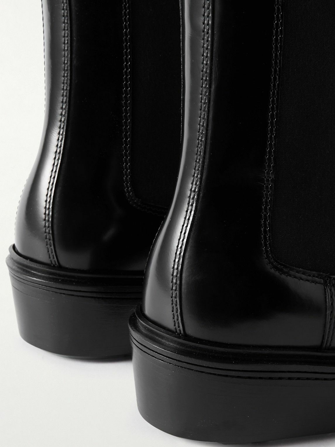 【関税&送料込】Bottega Veneta Fireman Shiny Leather Boots Bottega Veneta - Fireman ankle boots