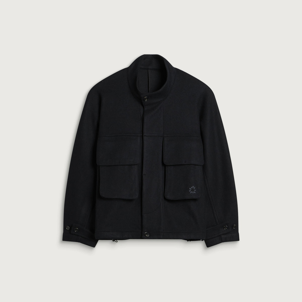 Gander Men's Wool Peveril Jacket in Black