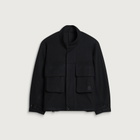 Gander Men's Wool Peveril Jacket in Black
