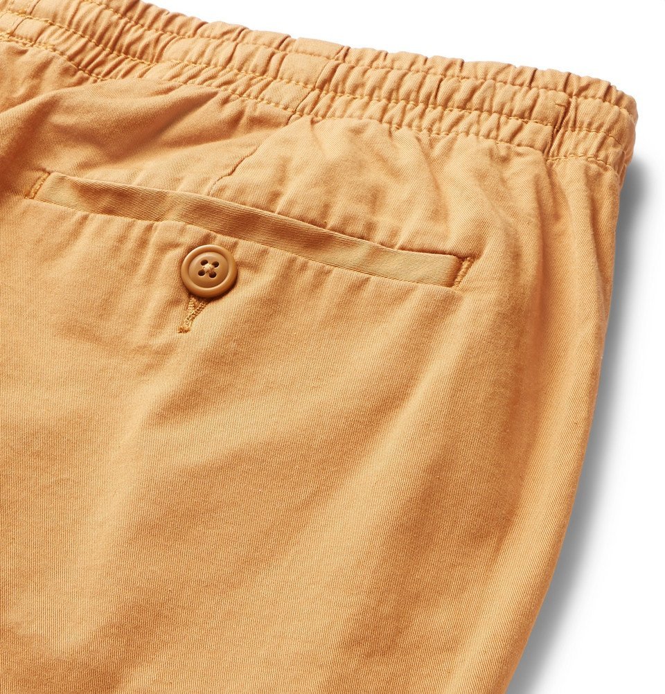 J.Crew - Stretch-Cotton Drawstring Shorts - Men - Yellow