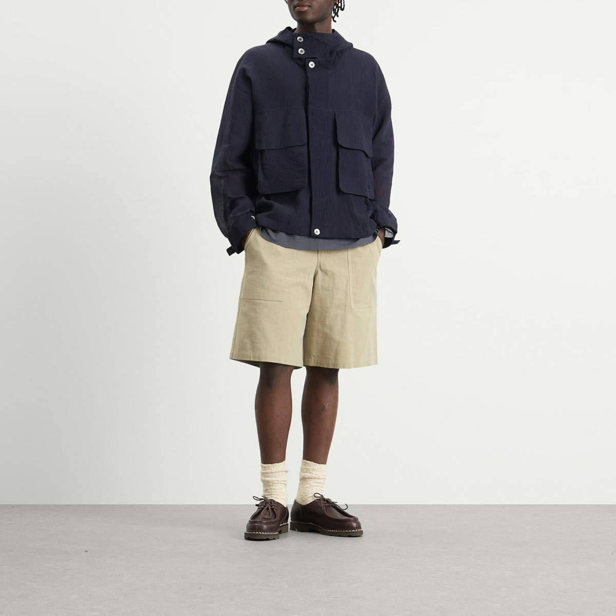 Gander Men's Lightweight Peveril Jacket in Dark Navy
