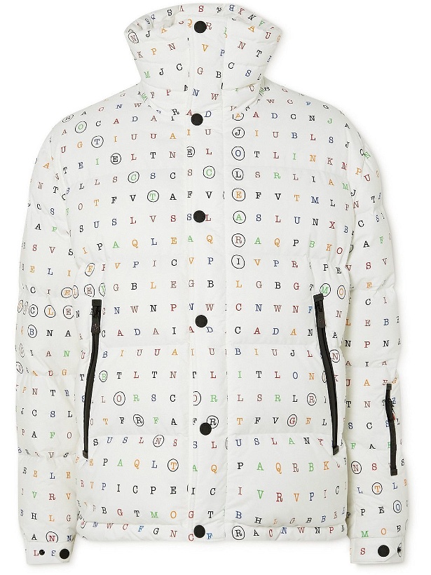 Photo: Moncler Genius - Arlaz Quilted Printed Shell Down Jacket - White