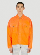 Reflect Denim Shirt in Orange
