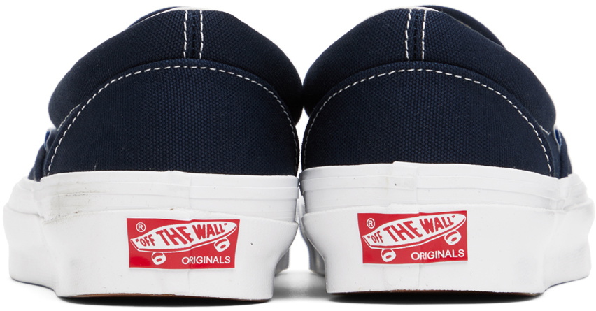 Vans Navy OG Classic Slip-On LX Sneakers
