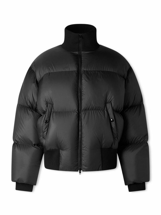 Photo: CELINE - Logo-Appliquéd Down Jacket - Black
