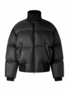 CELINE - Logo-Appliquéd Down Jacket - Black
