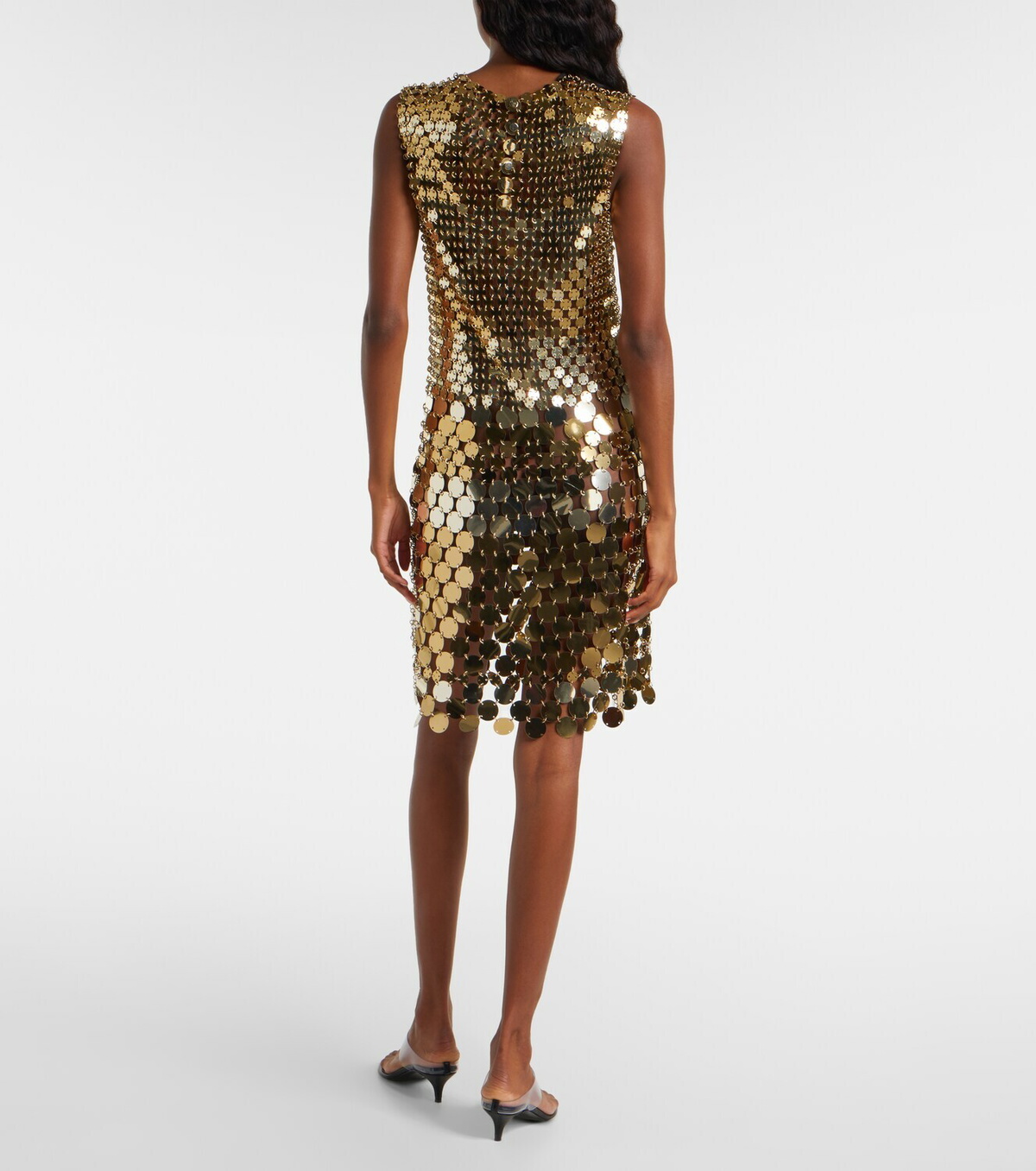 Rabanne Sparkle Discs minidress