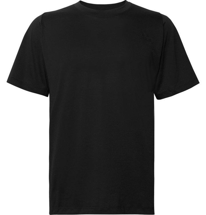 Photo: Adidas Sport - FreeLift Sport Prime Lite Climalite T-Shirt - Black