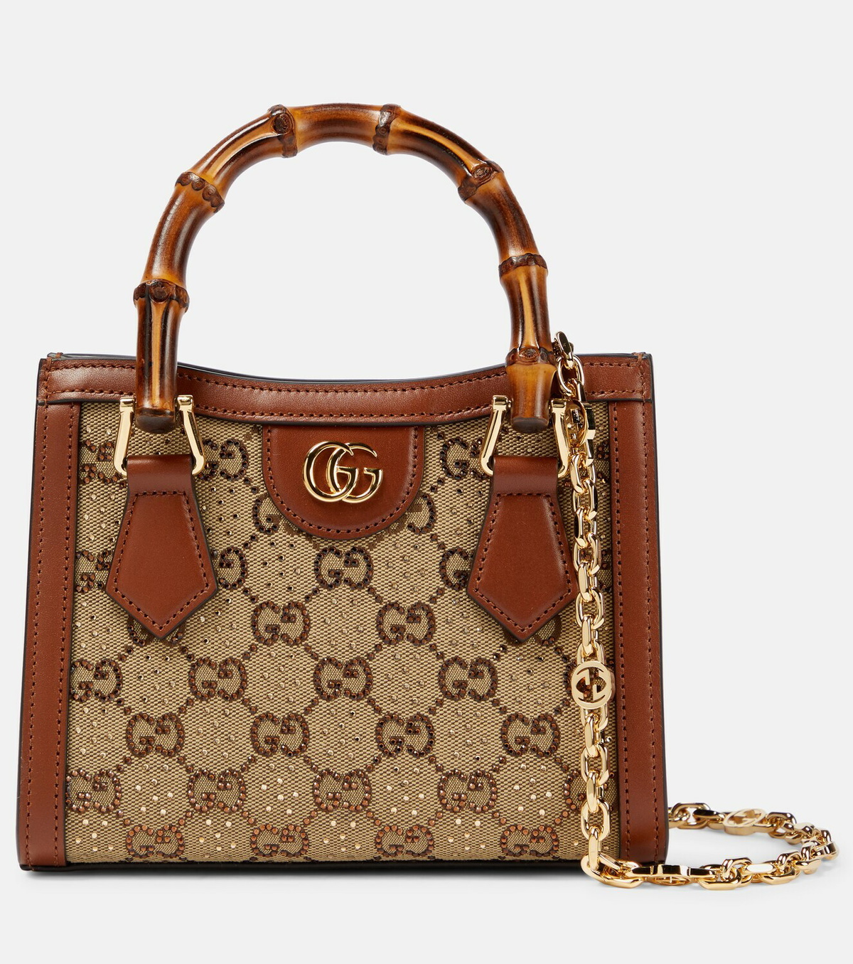 Gucci - Diana Mini GG canvas tote bag