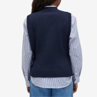 A.P.C. Women's Margot Knitted Vest in Navy