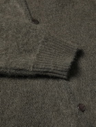 Needles - Oversized Mohair-Blend Cardigan - Gray