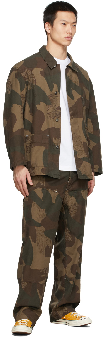 WASHED CAMO JACKET