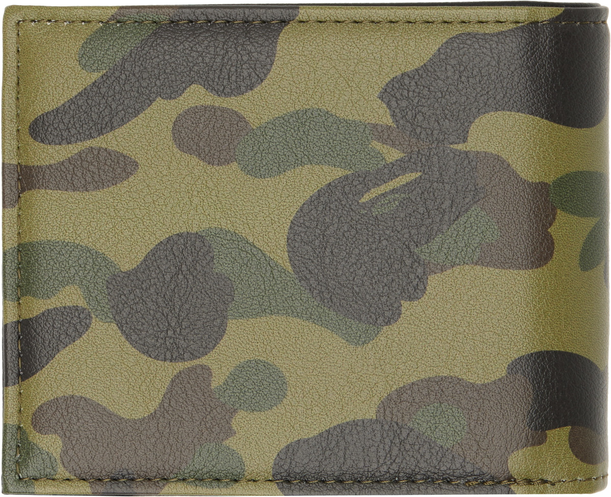 BAPE Khaki 1st Camo Mini Wallet