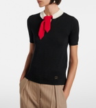 Valentino Maglia VLogo wool-blend sweater