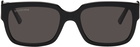 Balenciaga Black Square Sunglasses