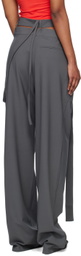Ottolinger SSENSE Work Capsule – Gray Trousers