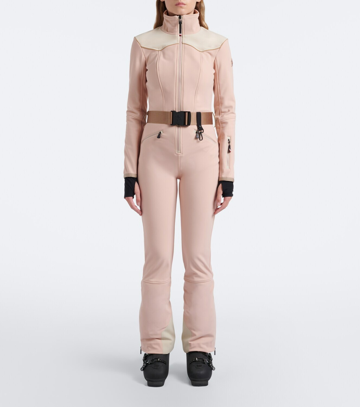 Moncler Grenoble All In One belted ski suit
