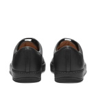 Lanvin DBB1 Leather Toe Cap Sneaker in Black