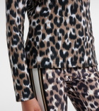 Fusalp Orion leopard-print ski top