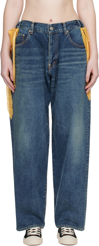 Photo: UNDERCOVER Blue UC1E8503 Jeans