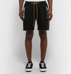 Rhude - Webbing-Trimmed Stretch-Jersey Shorts - Men - Black