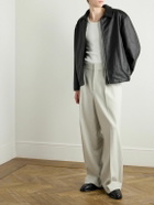 Fear of God - Rider Oversized Leather Jacket - Black