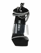 The Attico Womens Sandals in Black