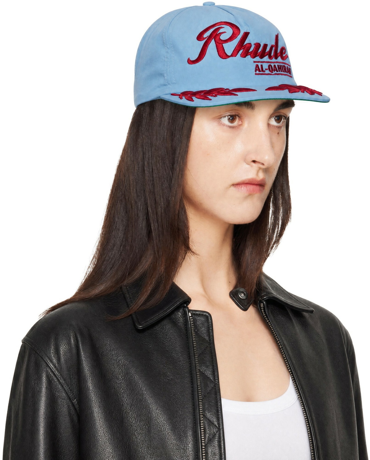 Rhude Blue 'Al-Qahirah' Souvenir Cap