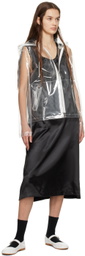 Comme des Garçons Black Black 'Pure Mind Full Heart' Midi Dress