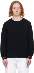 Paul Smith Black Artist Stripe Sweatshirt