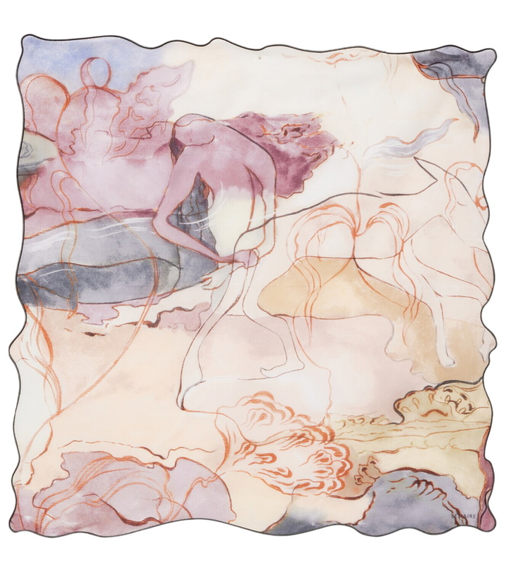 Photo: Lemaire Printed cotton scarf