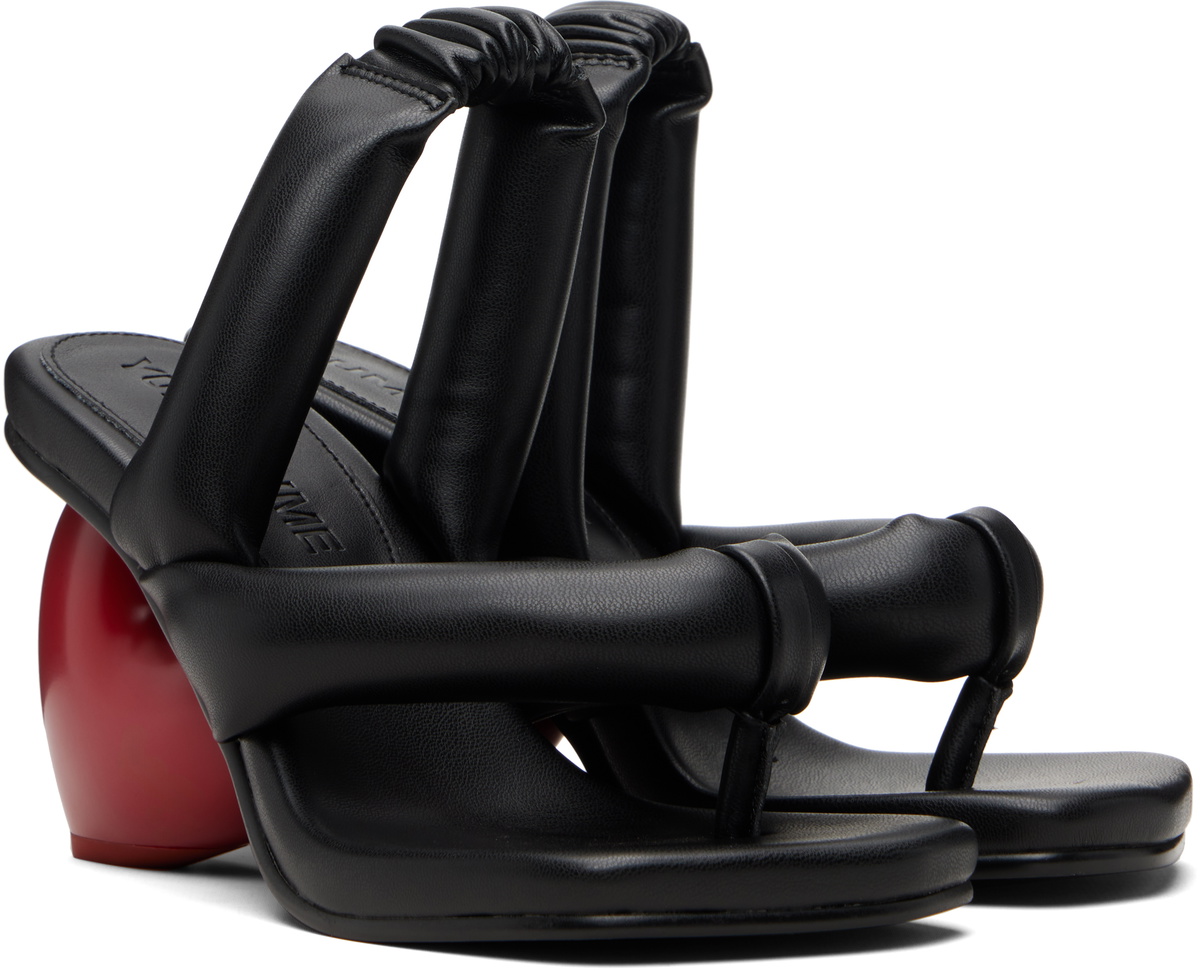 YUME YUME Black Love Heeled Sandals