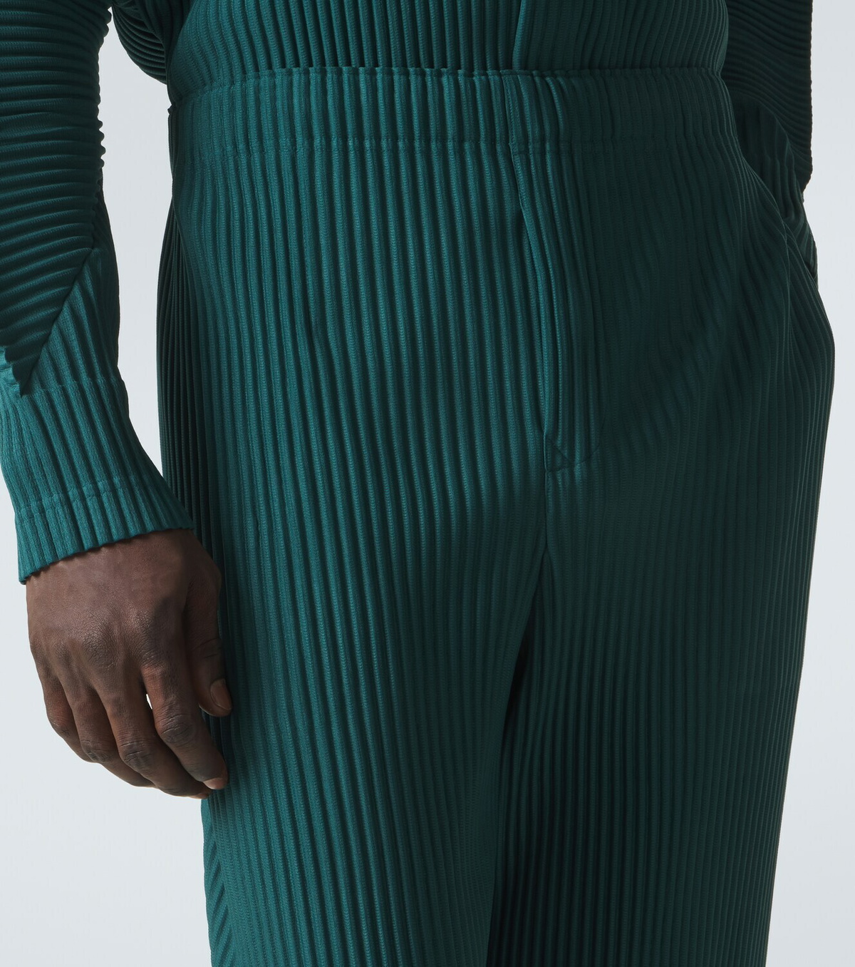 Homme Plissé Issey Miyake Color Pleats straight pants Homme Plisse