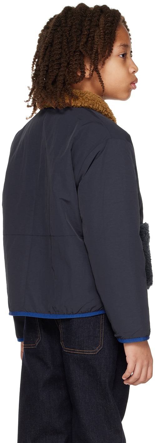 bobochoses リバーシブル ボアアウター 6-7y bobochoses リバーシブル ボアアウター 6-7y