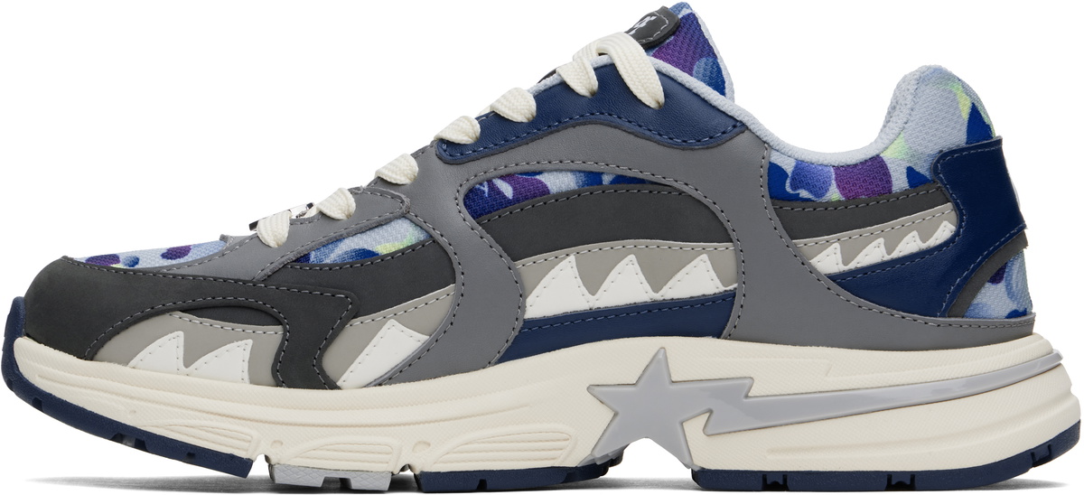 BAPE Blue & Gray BAYC Edition Shark Sta Sneakers A Bathing Ape