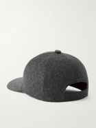 Loro Piana - Logo-Embroidered Storm System Baby Cashmere Baseball Cap - Gray