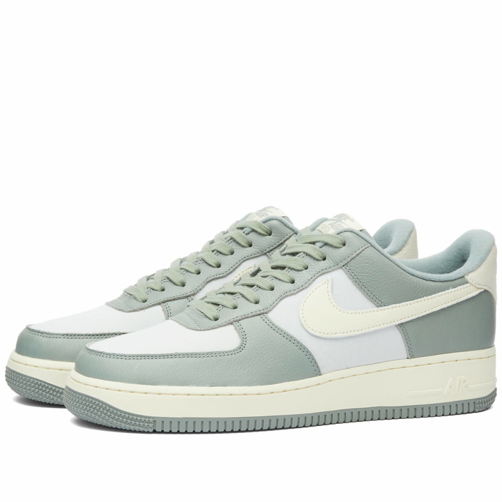 Photo: Nike Men's Air Force 1 '07 LX Sneakers in Mica Green/Coconut Milk