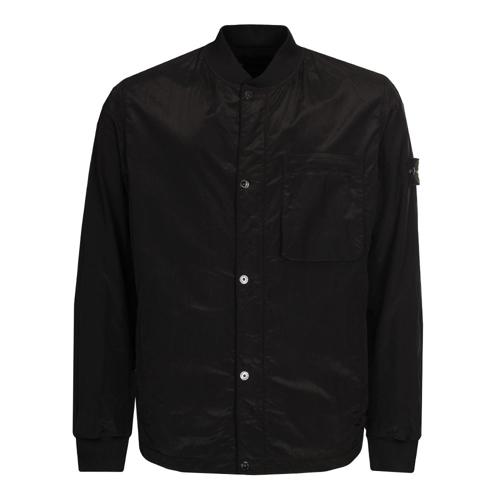 Jacket Reversible Nylon Metal - Black