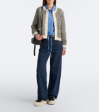 Moncler Wool and alpaca-blend cardigan
