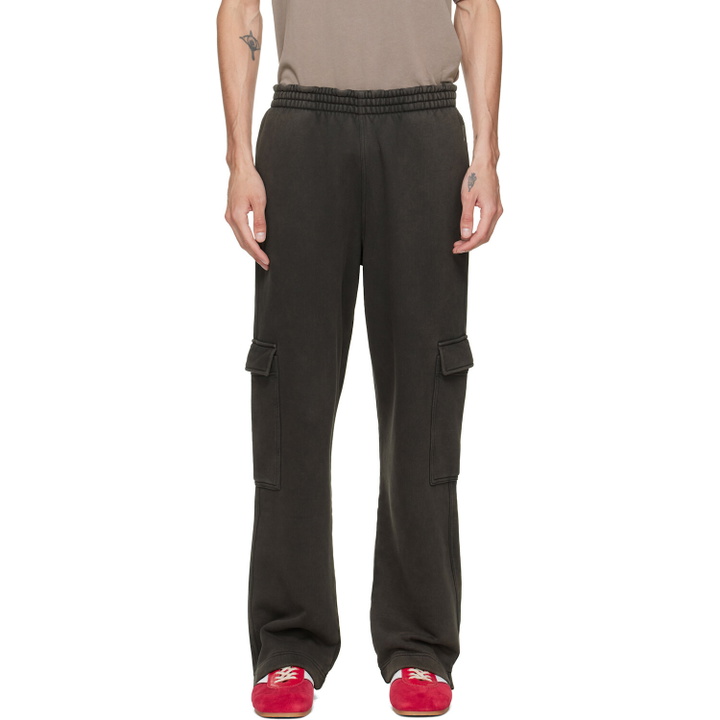 Photo: Represent Brown Initial Cargo Sweatpants