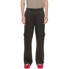 Represent Brown Initial Cargo Sweatpants