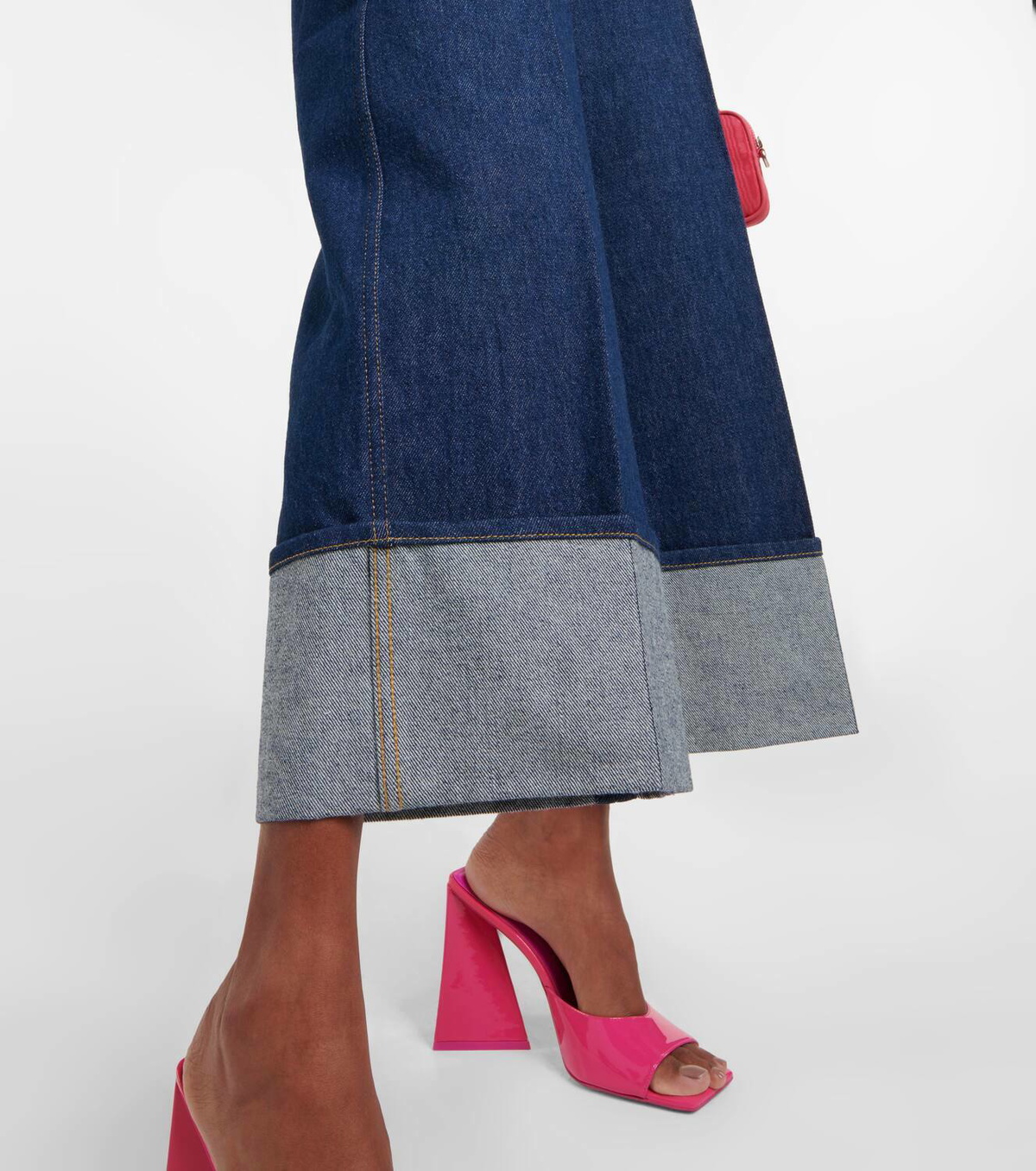 【Patou】 Mid-rise wide-leg jeans Patou Mid-rise wide-leg jeans Patou