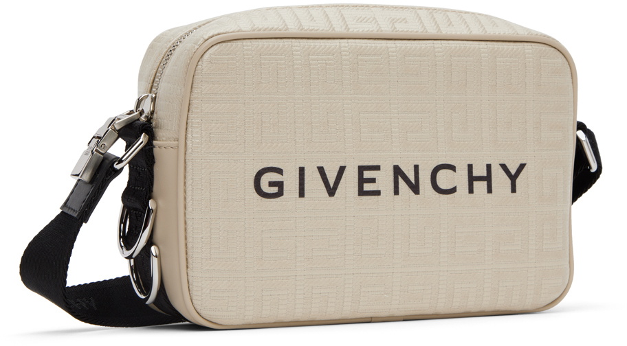 G Essentials Canvas Camera Bag in Black - Givenchy